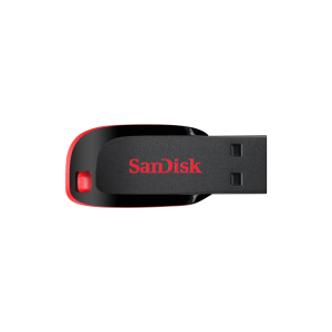 Sandisk Cruzer Blade 128GB USB-A Flash Drive - Image 1