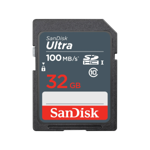 Sandisk Ultra 32GB Class 10 SDHC Card - Image 1