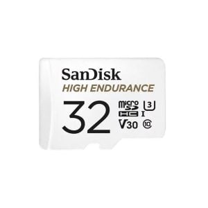 Sandisk High Endurance 32GB Class 3 MicroSDXC Card with Adapter - Image 1