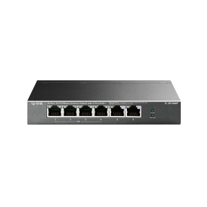 TP-Link 6 Port Unmanaged POE Desktop Switch - Image 1