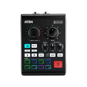 Aten Podcast AI Audio Mixer 6-Channel - Image 1