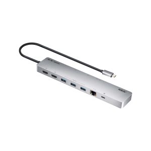 Aten 11-in-1 USB-C Multiport Dock with Power Pass-Through - Image 1