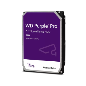 WD Purple Pro AI Surveillance 14TB 3.5" SATA Internal HDD - Image 1