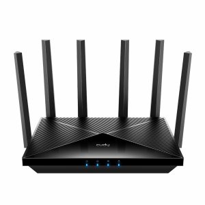 Cudy BE6500 Wi-Fi 7 Dual-Band Router with 2.5Gb WAN-Black - Image 1