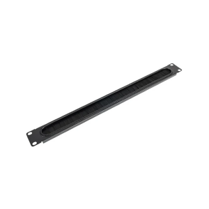 Zone 1U Extended Black Brush Panel - Image 1