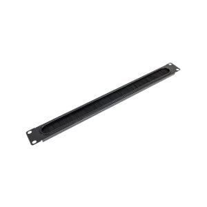 Zone 1U Black Brush Panel - Image 1