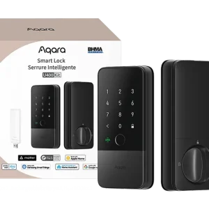 Aqara U400 Smart Door Lock Black | DL-D06D - Image 2