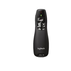 Logitech R400 Black Wireless Laser Presentation Remote - Image 1