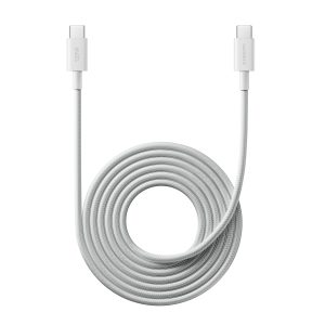 Xiaomi USB4 6A USB Type-C To USB Type-C Braided Cable 2m- (120W, 480 Mbps) - Image 1