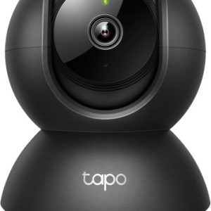 TP Link Pan or Tilt Home Security WiFi Camera Black - Image 1