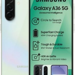 Samsung Galaxy A36 5G Awesome Lime Smartphone - Image 1