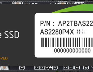 Apacer AS2280P4X M.2 PCIe 512GB SSD - Image 1