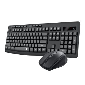 Redragon BS-7367-B Wireless Office Keyboard and Mouse Combo - Black - Image 1
