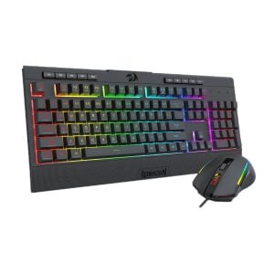 Redragon S151 Gaming Keyboard and Mouse Combo-Black - Image 1