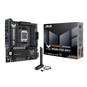 ASUS TUF Gaming B850M-Plus WIFI AMD AM5 M-ATX Gaming Motherboard - Image 1