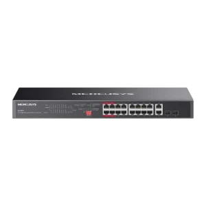 Mercusys 20-Port Gigabit Rackmount  Switch with 16-Port PoE+ | MS120GP - Image 1