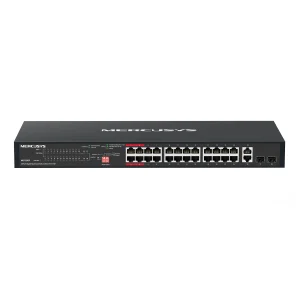 Mercusys 28-Port Gigabit Rackmount Switch with 24-Port PoE+ | MS128GP - Image 2