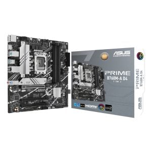 Asus PRIME B760M-A D4 CSM LGA 1700 M-ATX Motherboard - Image 1