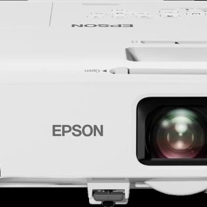 Epson 3600lm XGA 1024x768 4:3 Lamp USB RS-232C 2VGA HDMI Wi-Fi Optional NoBag White Mobile/Install - Image 1