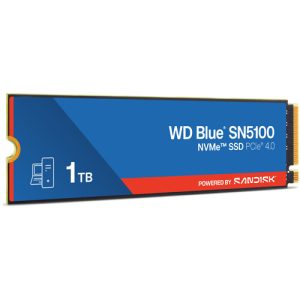 WD Blue 1TB NVMe SSD - Read Speed up to 7100 MB/s  Write Speed to up 6700 MB/s  PCIe 4.0 x4  nCache 4.0  600TBW - Image 1