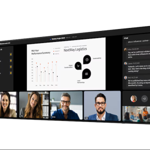 Samsung 105" Professional Display - Ultra-slim design Resolution: 5120x2160 (21:9) UHD 5K 24/7 Usage 500nit Brightness Build-in Speakers 10W x 4 Haze 25% 16GB SSD Wi-Fi & BT SoC Media Player: SSSP 10 Portrait & Landscape Auto Level IP5X Samsung KNOX security 3 Year On-site Warranty. Wall Mount bracket included - Image 1
