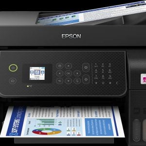 Epson 33ppm Mono 15ppm Colour A4 Print Scan Copy USB Wi-Fi/Wi-FiDirect Ethernet ManualDuplexPrint ADF incl 1 set of ink (2 x Black) - Image 1