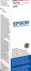 Epson 673 Ink Bottles Light Magenta 70ml EcoTank L800 /810/850 /1800 - Image 1