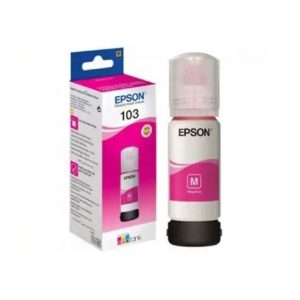 Epson 103 Ink Bottles Magenta 65ml EcoTank L1110 / L1250 / L3110 / L3150 / L3210 / L3211 / L3250 / L3252 / L3550 / L3560 / L5190 7500 pages - Image 1