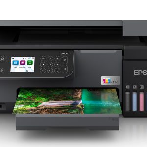 Epson 22ppm Mono 22ppm Colour A4 Single Function USB WiFi/WiFiDirect CD/DVD/PVC Card incl 1 set of Ink - Image 1