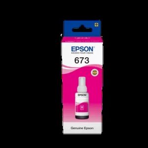Epson 673 Ink Bottles Magenta 70ml EcoTank L800 /810 / 850 / 1800 - Image 1