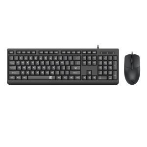 Redragon BS-7543 Wired Keyboard and Mouse Combo - Black - Image 1