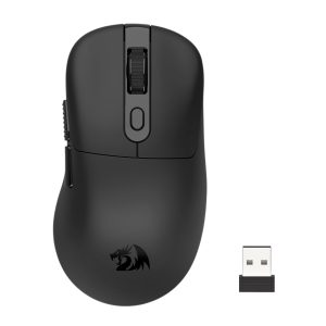 Redragon M818-STD JABNS Standard 12000DPI Wireless Mouse - Black - Image 1