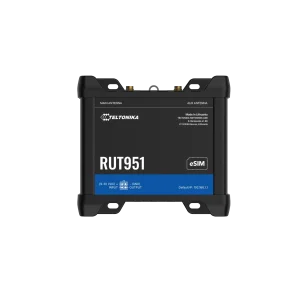Teltonika Industrial 4G WiFi IoT Router E-Sim version | RUT951 - Image 1