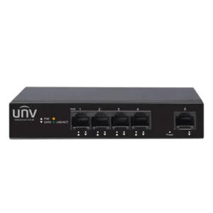 Uniview 4x Gigabit PoE Ethernet Port switch | NSW2010-5GT-POE-IN - Image 1