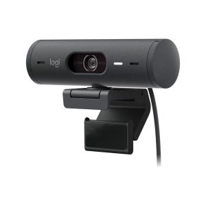 Logitech BRIO 500 Graphite Full-HD USB Webcam - Image 1
