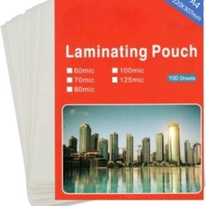 Brainware A4 100 Sheets Laminating Pouch - Image 1