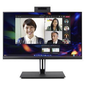 Acer AIO VZ4714G 23.8" FHD Non-Touch i5-13400 8GB DDR4 Memory 512GB SSD M.2 PCIe Wireless BT TPM 2.0 SD Card Reader 2.0 MP Full HD high-sense IR Camera USB Keyboard & Mouse Incl. Windows 11 Professional 3 Year Onsite Warranty - Image 1