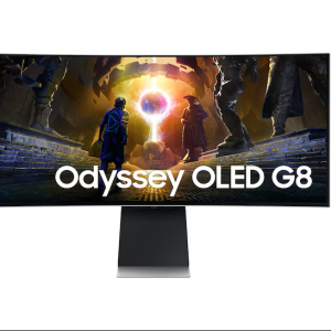 SAMSUNG 34" 21:9 / 3440 x 1440 / 1800R /Glare Free / OLED / 175Hz / GtG 0.03ms / FreeSync Premium Pro / G-Sync Compatible / HAS / Lighting - Image 1