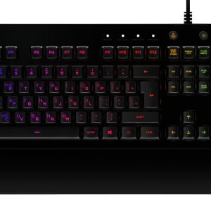 Logitech G213 Prodigy – Gaming Keyboard – Wired USB – Black- Backlighting RGB - Image 1
