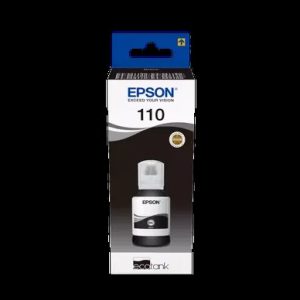 Epson 110 Ink Bottles Black XL120ml EcoTank M3170 / M3140 / M2170 / M1180 / M1170 / M1140 / M1120 / M1100 / M3180 6000 pages - Image 1