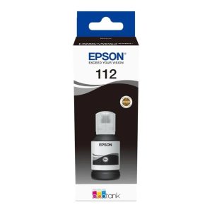 Epson 112 Ink Bottles Black 127ml L6580 / L15150 / L15160 7500 pages - Image 1