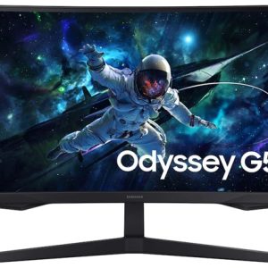 SAMSUNG LS27CG552 16:9 2560 x1440 1000R Borderless  Curved  VA 165Hz MPRT 1ms FreeSync Premium Simple - Image 1