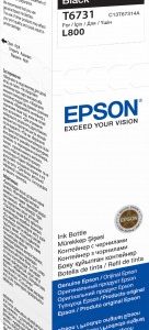 Epson 673 Ink Bottles Black 70ml EcoTank L800 /810 / 850 / 1800 - Image 1