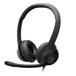 Logitech H390C - Stereo Headset - Black - USB-C - Image 1