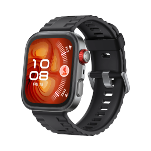Golf Edition / 1.82 Inch AMOLED / 130-210 mm /Black Fluoroelastomer Strap / Mid-frame: Aluminum alloy  Bezel: Titanium alloy / 780 mAh / IP6X  5ATM / 55020FAA - Image 1