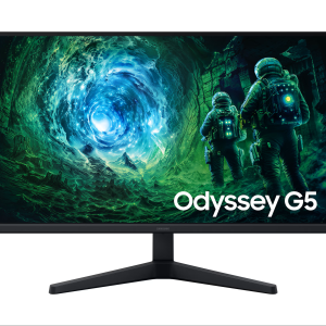 SAMSUNG LS27FG530  Flat IPS  16:9  300 cd/㎡  1000 : 1 (Typ.)  QHD (2 560 x 1 440)  1 ms (MPRT)  178/178  Max 200 Hz  Auto Source Switch  Super Arena Gaming UX  Refresh Rate Optimizor  Virtual AIM Point  Black Equalizer  Off Timer Plus and FreeSync Premium  1 x DP Port  2 x HDMI ports  1 x Headphone port  Tilt: -2.0 (+2.0 / -1.0) - 20.0˚ (±2.0˚)  DP Cable and Power Cable in the box. - Image 1
