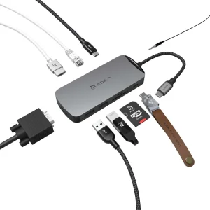 Adam Elements Casa Hub X USB-C 10-in-1- Space Grey - Image 1