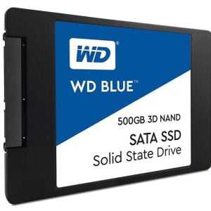 WD Blue 500GB NVMe SSD - Read Speed up to 5000 MB/s  Write Speed to up 4000 MB/s  PCIe 4.0 x4  SLC Cache 2.0  300TBW - Image 1