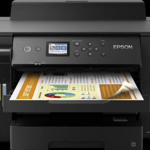 Epson 32ppm Mono 32ppm Colour A3+ Single Function USB Wi-Fi/Wi-FiDirect Ethernet AutoDuplexPrint incl set of ink (2 x Black) - Image 1