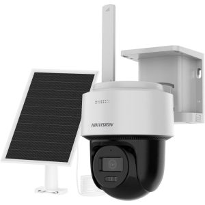 Hikvision 4MP 24/7 Solar 4G PT Camera  2.8mm  IR/WL up to 30m  Supports Two-way Audio  Smart Tracking - Image 1